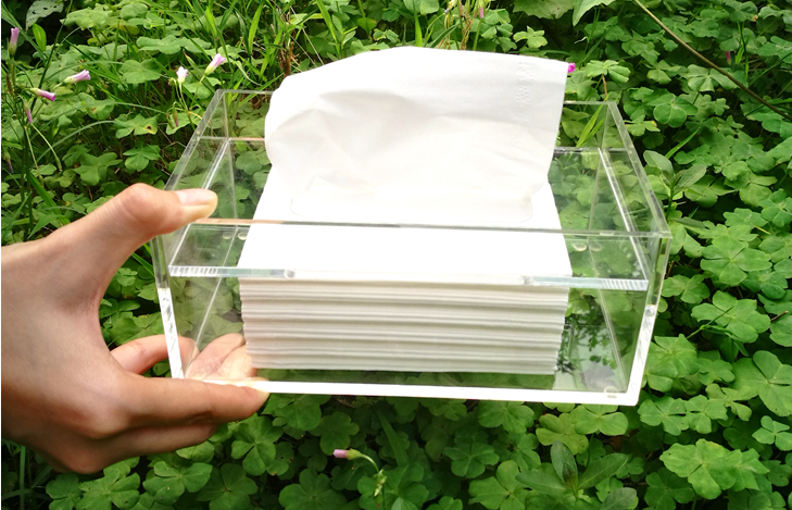有机玻璃纸巾盒